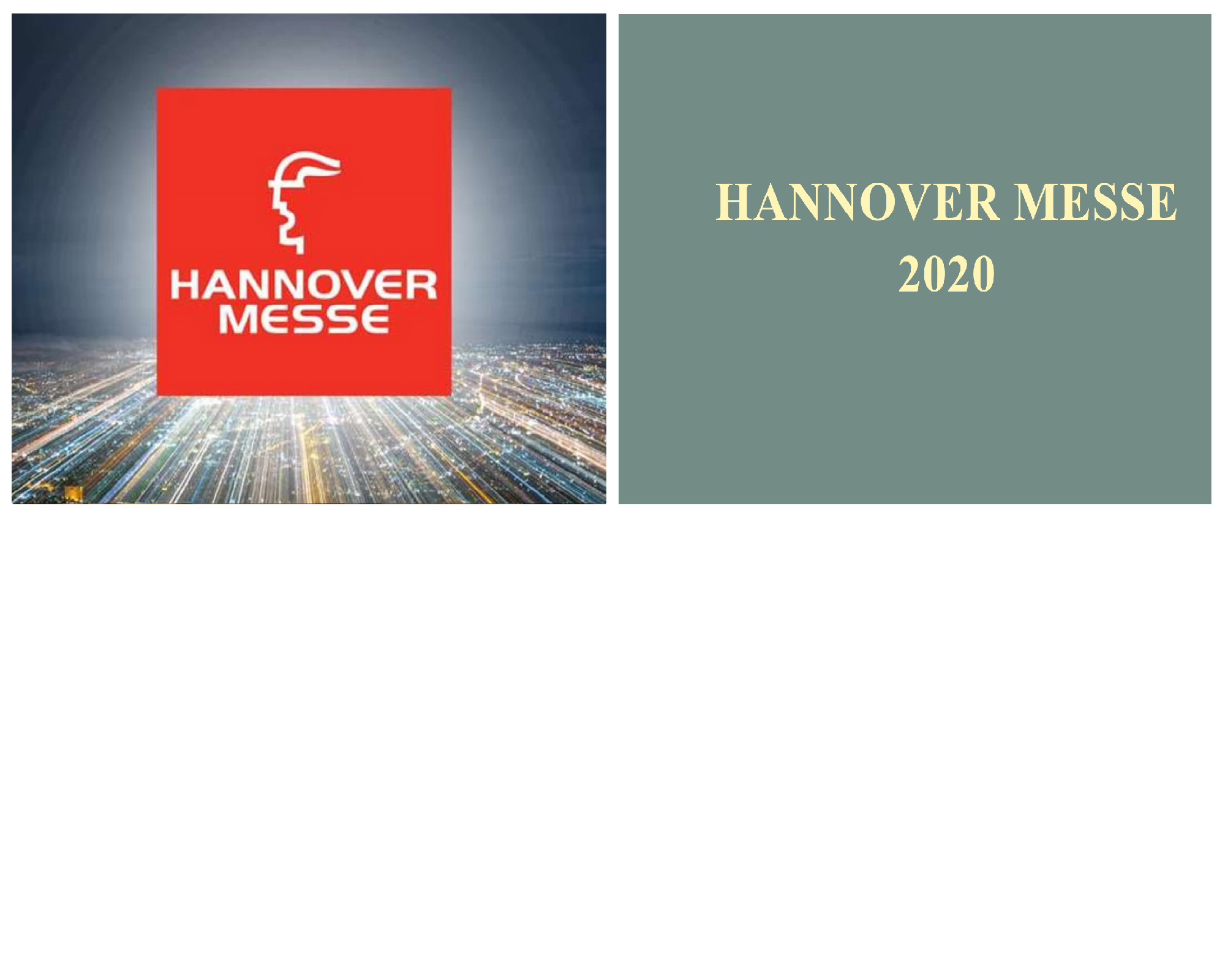 hannover messe 2020